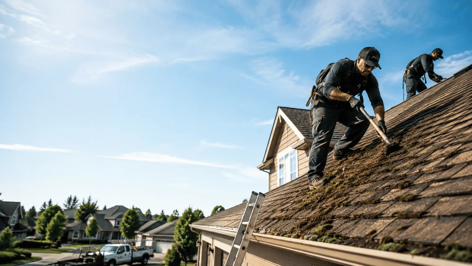 Roof Moss Removal in Morgantown, IN near me